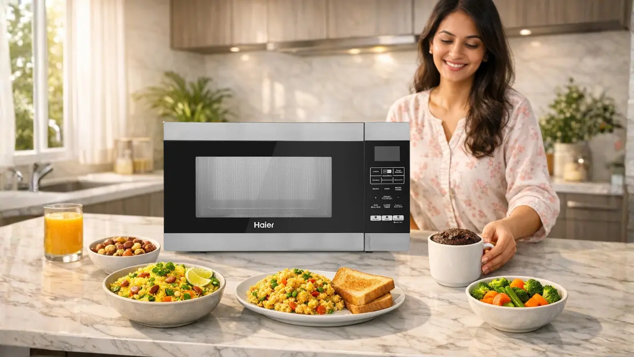 Microwave cooking feels easier in early summer