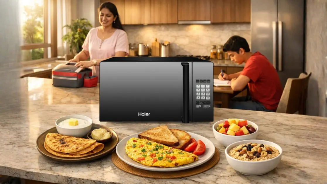 Microwave lunch before an exam should feel light