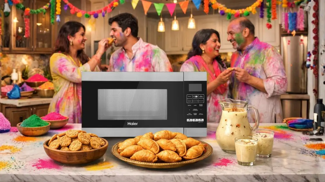 Microwave’s energy saving during Holi
