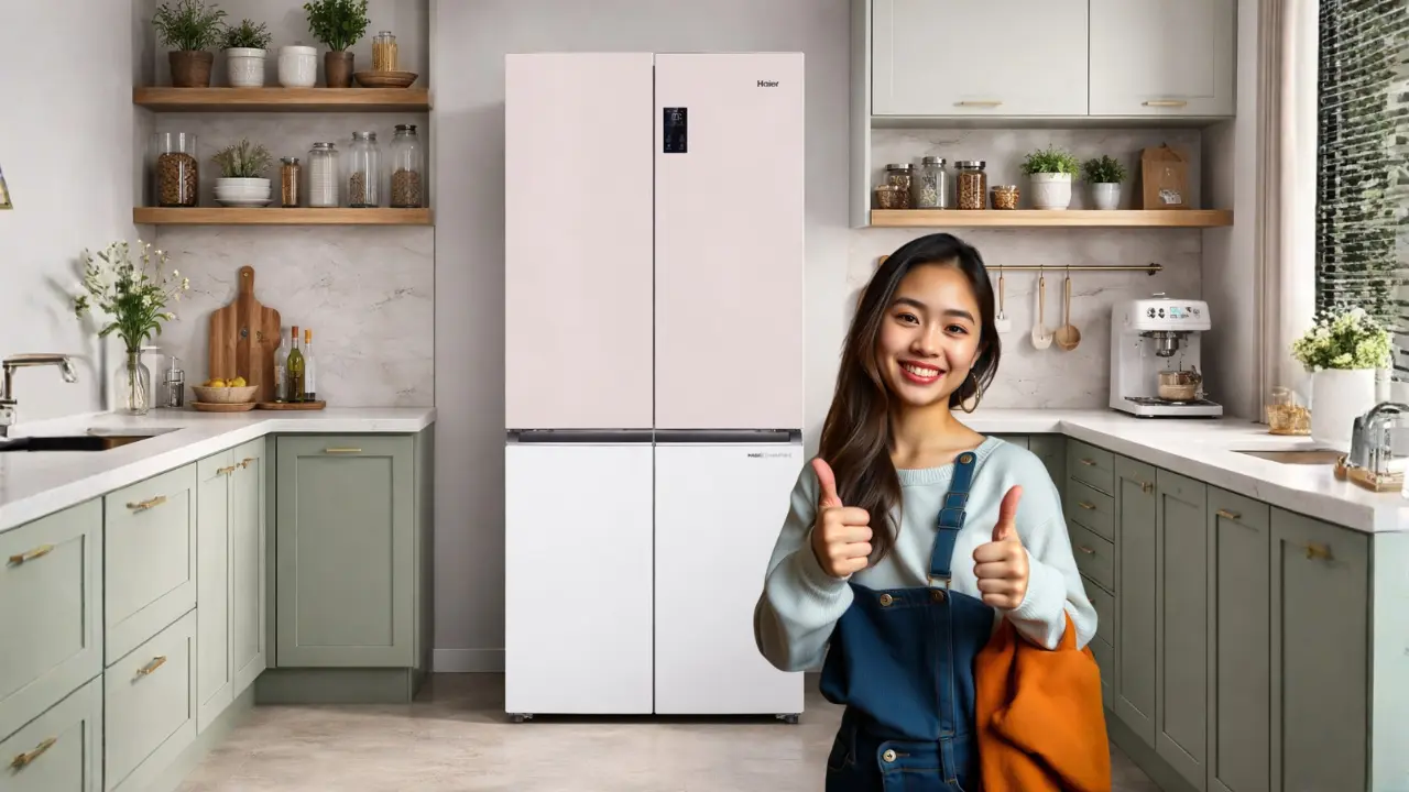 Motion Sensor Display Panel in refrigerator