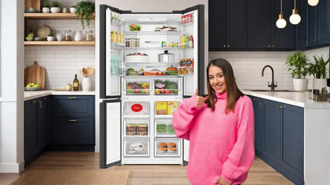 Perfect Backlit LED Panel in refrigerator