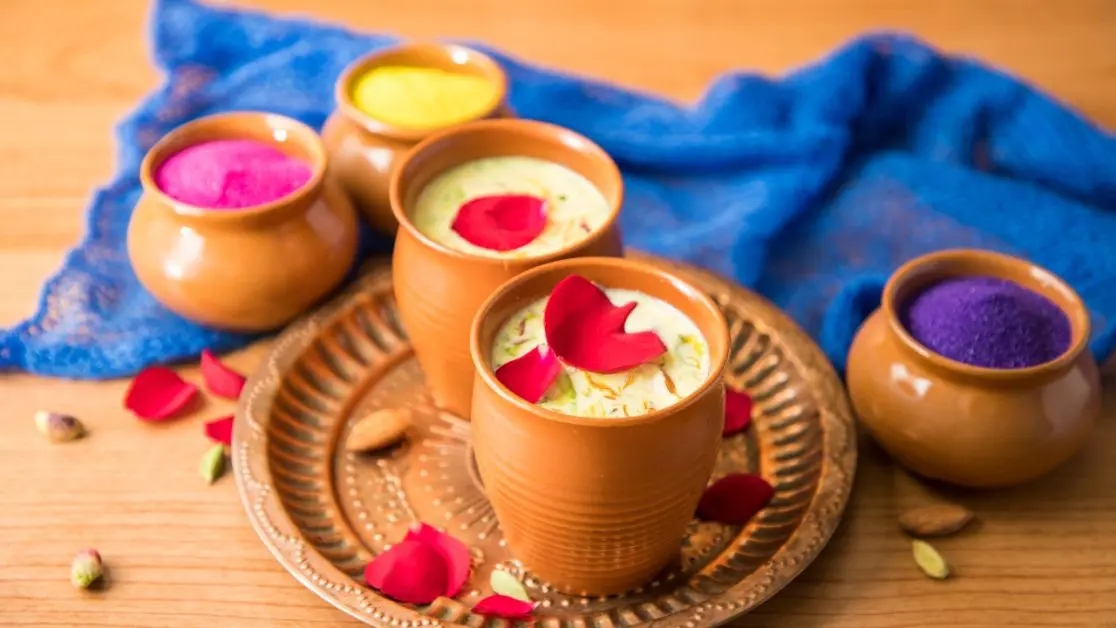 Prepare Thandai in microwave