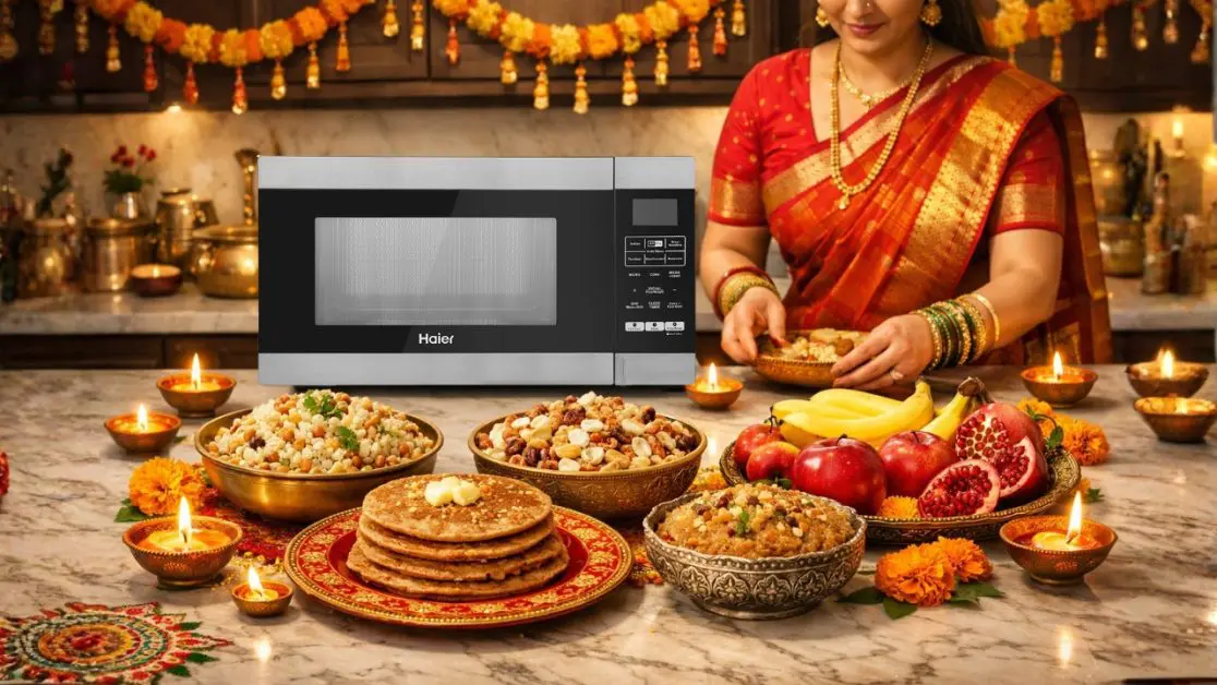 Reheat your prasad using microwave