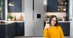 SBS Refrigerators are designed for Indian kitchens