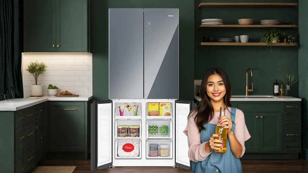 Separate Refrigerator Zones for Non-Veg, Dairy and Beverages