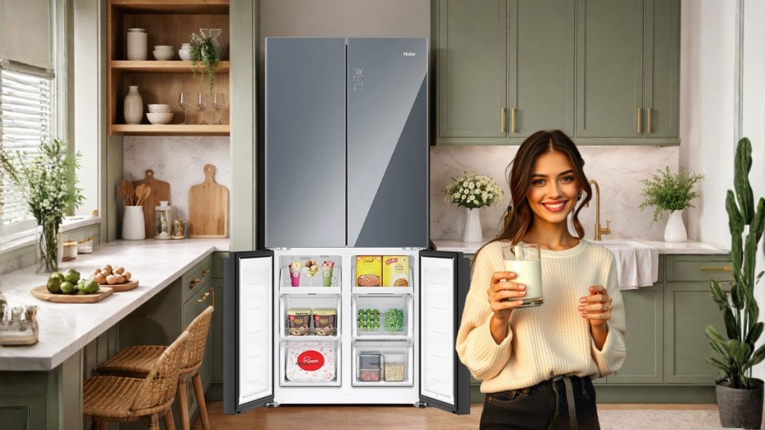 Separate food zones in refrigerators