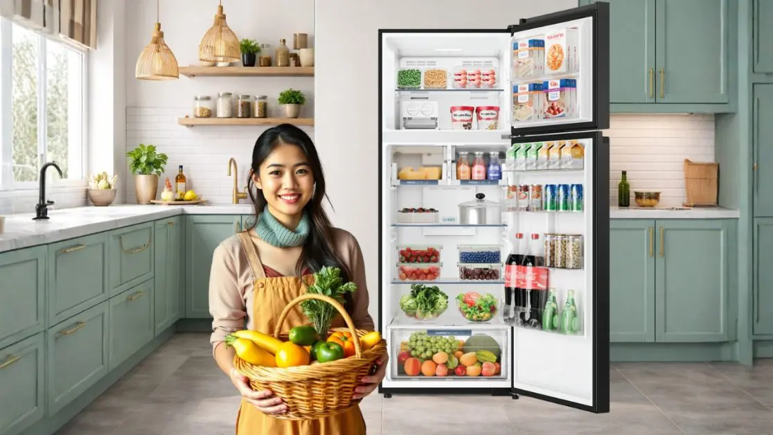 Seven Storage Zones inside refrigerator