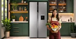 Smart Storage Meets Smart Technology in SBS refrigerator