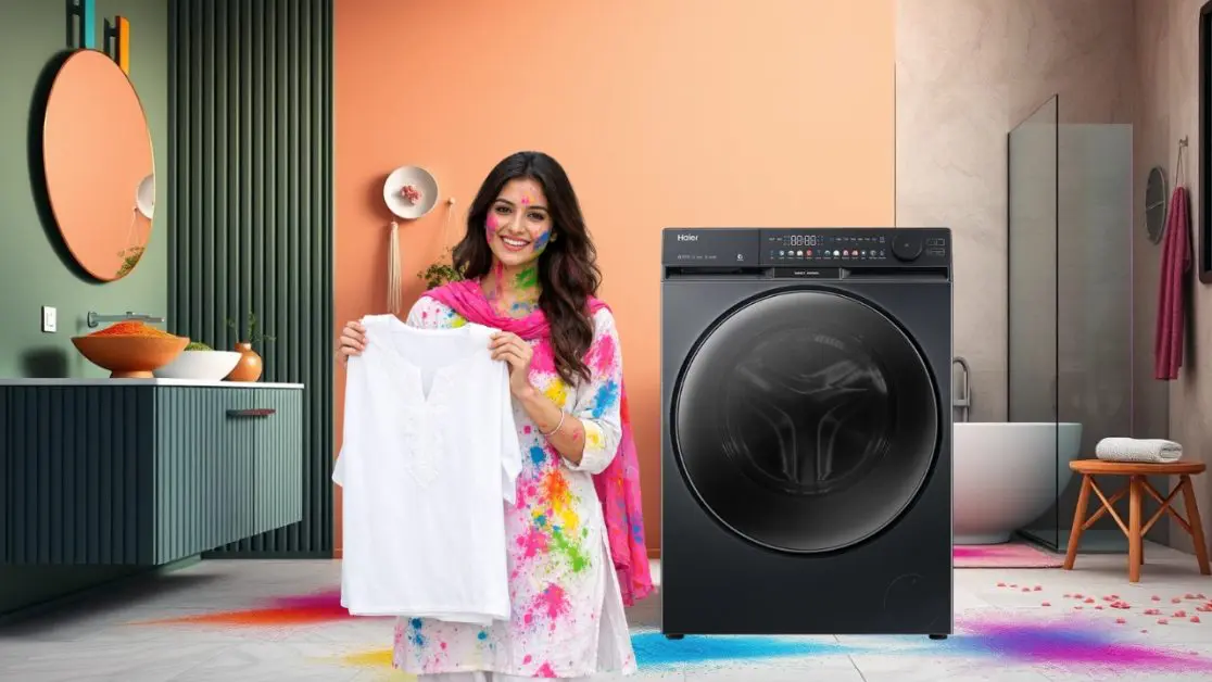Smart washing machine matter during festivals