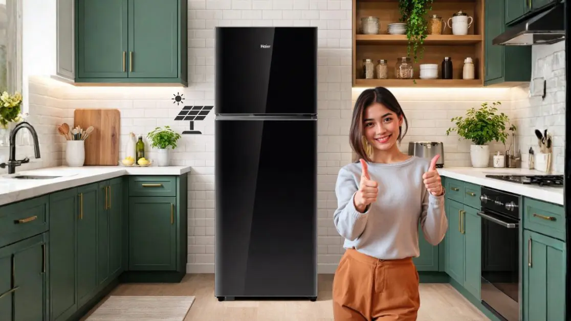 Solar connect technology in refrigerator