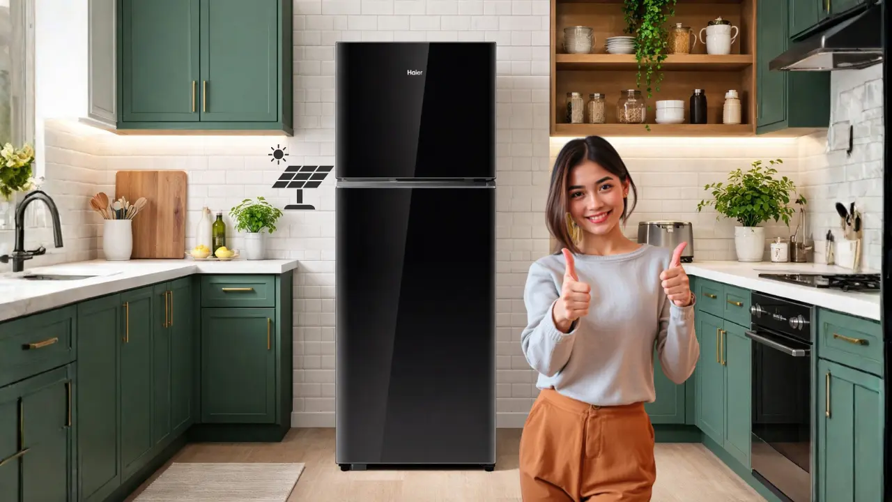 Solar connect technology in refrigerator