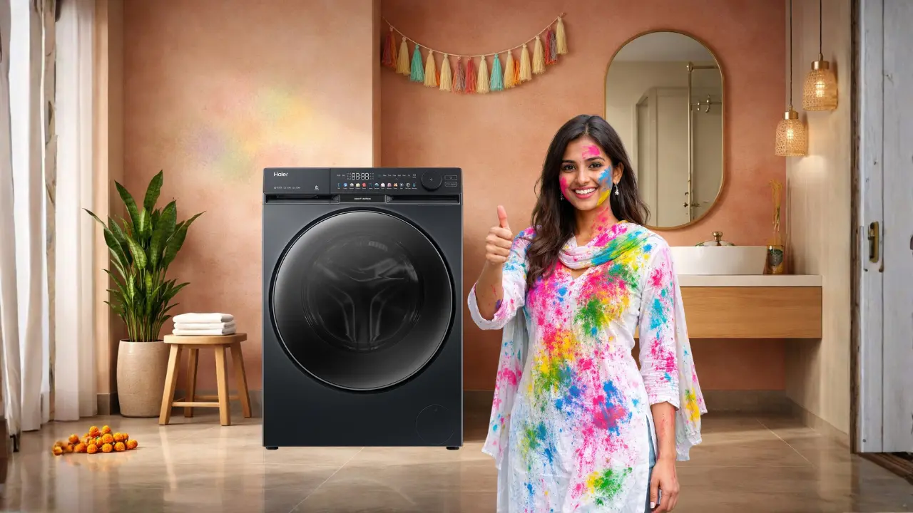 Solve Post-Holi Laundry mistakes using this washing machine