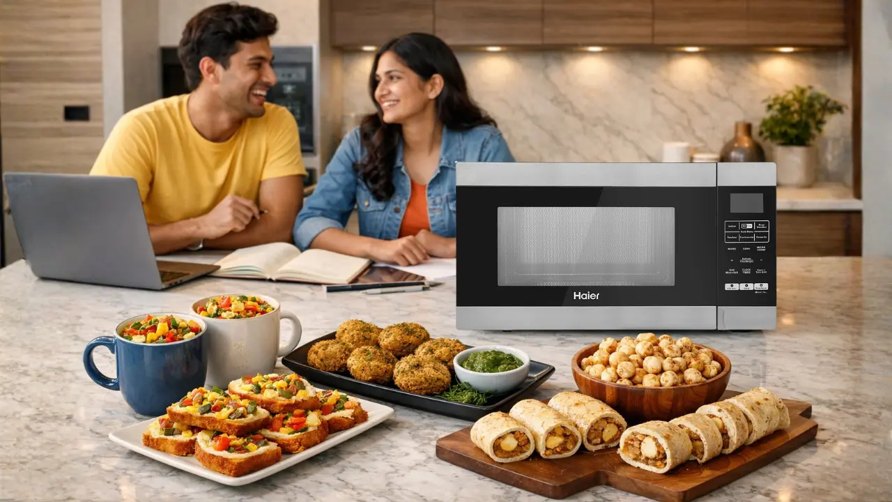 Study break snacks using a microwave