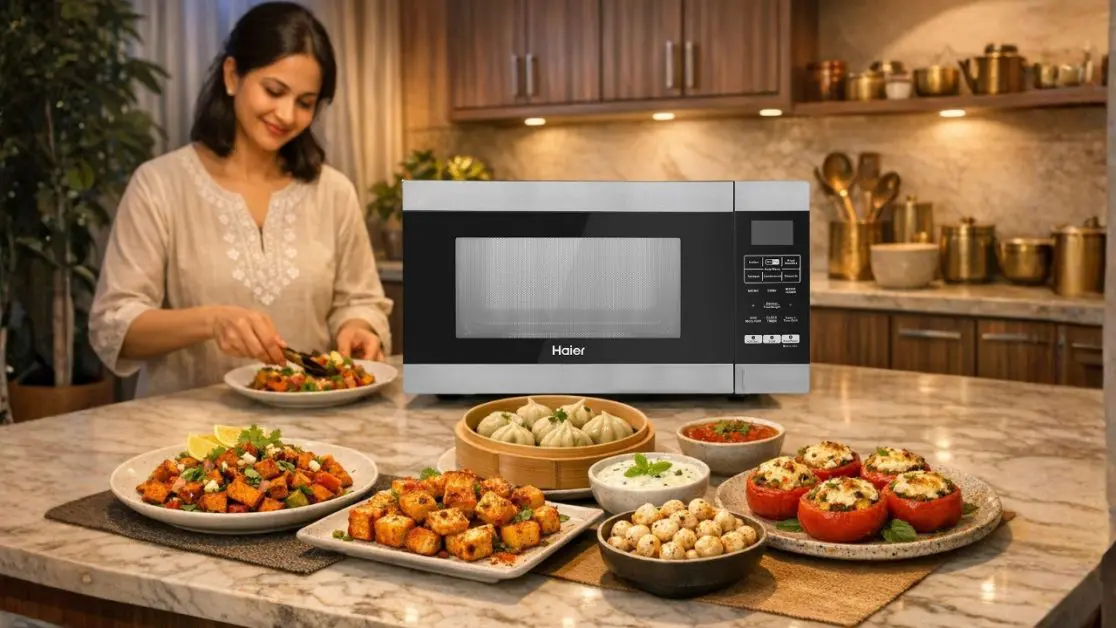 Summer cooking with microwave