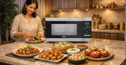 Summer cooking with microwave