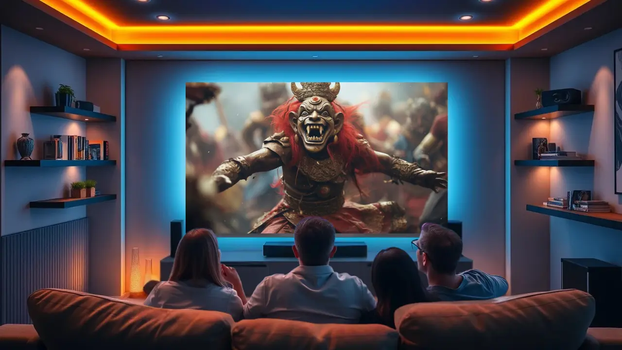 TV Visual Scale Changes Audio Perception