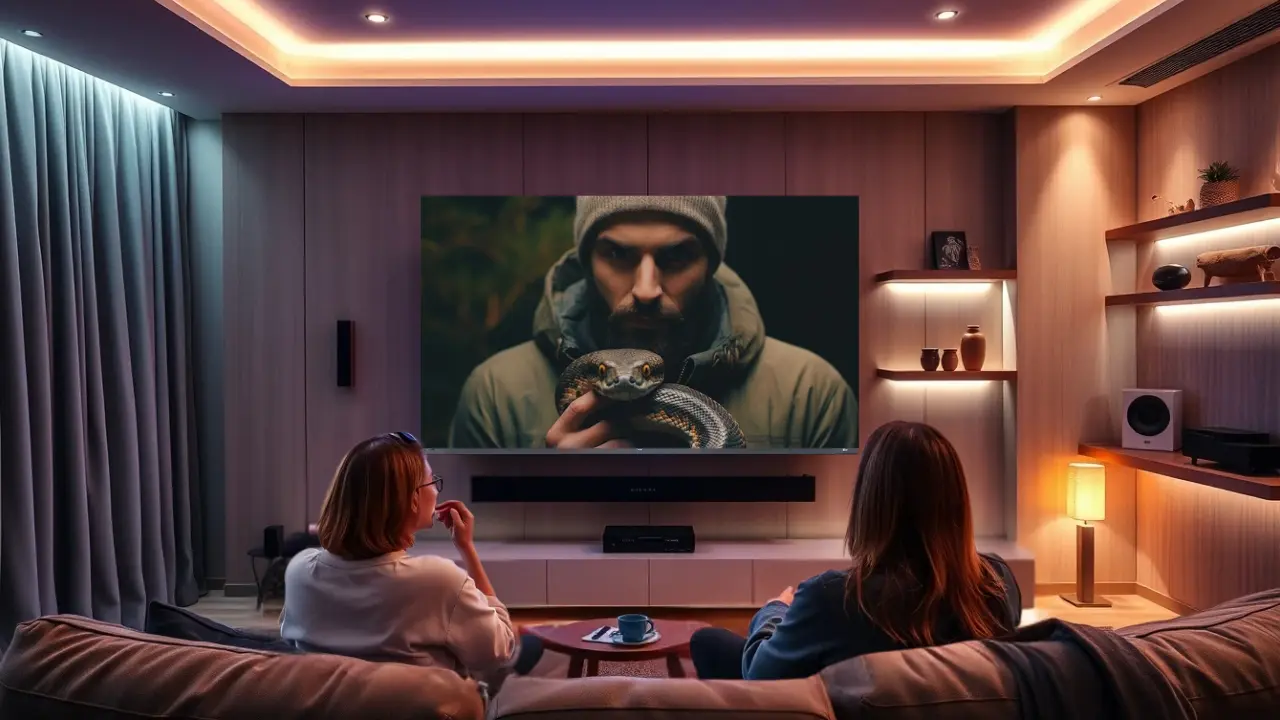 TV sound determines how real something feels