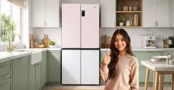 This refrigerator combines design, capacity and innovation