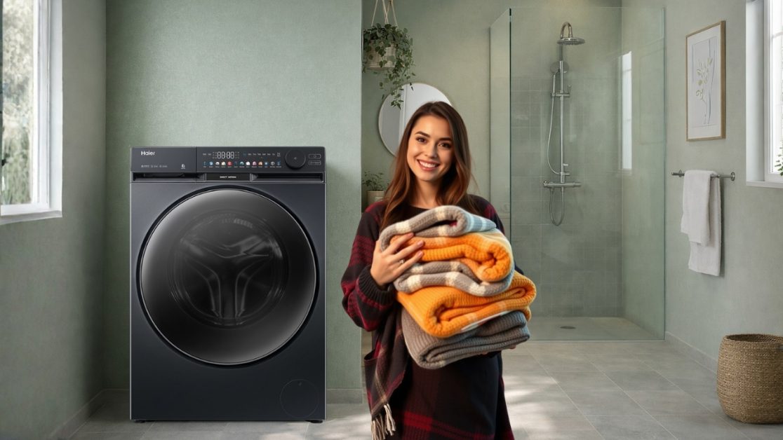 Wash blankets and bed sheets easily in washing machine