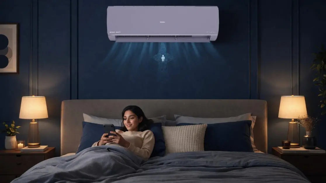 AI Human Detection in AC Saves Electricity