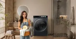 AI One Touch Washing Technology in washing machine