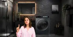 AI One Touch Works in Washing Machines