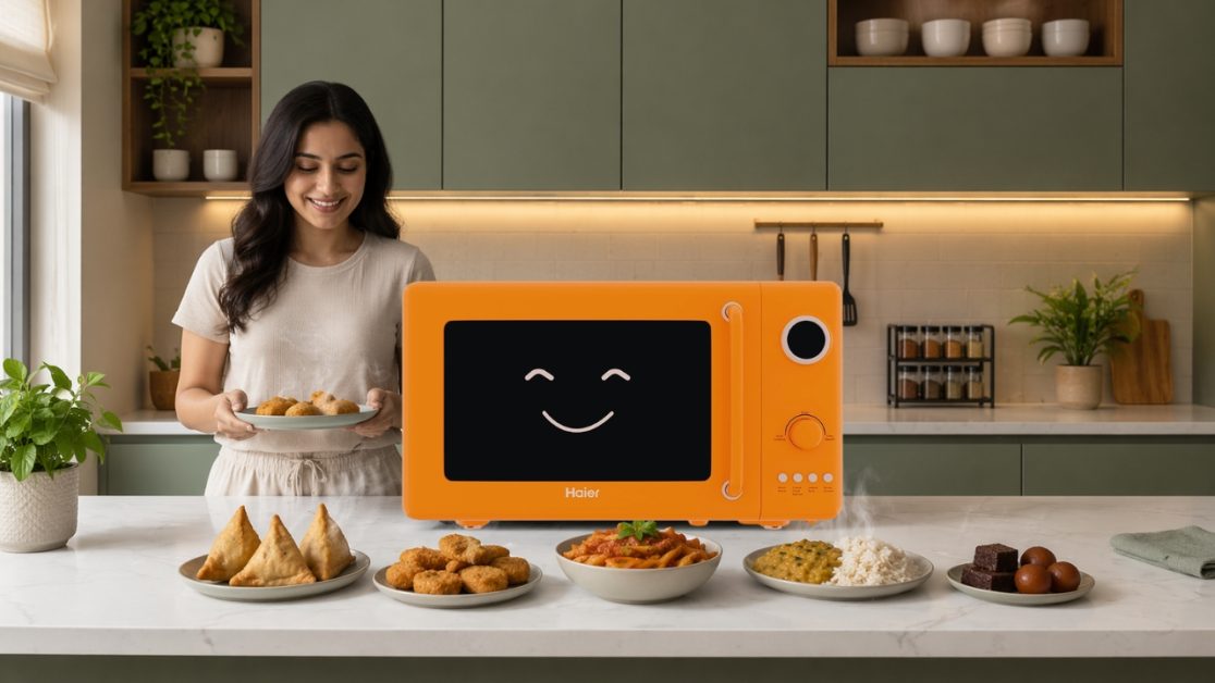 Auto cook menus in Compact Microwave