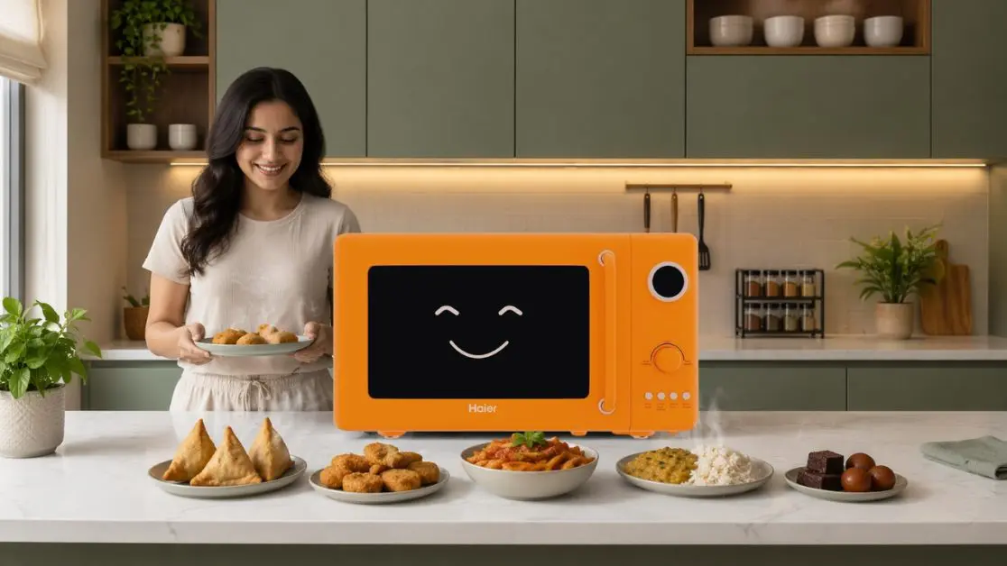 Auto cook menus in Compact Microwave