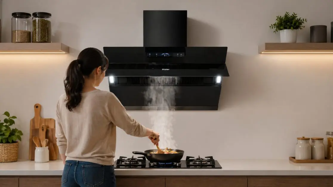 Chimney that adapt to Indian cooking intensity