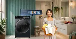 Colorful Touch Panel in Washing Machines