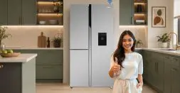 Convertible Refrigerator with Water Dispenser