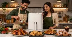 Cook with 1500W air fryer power