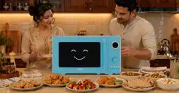 Digital Display and controls in microwave