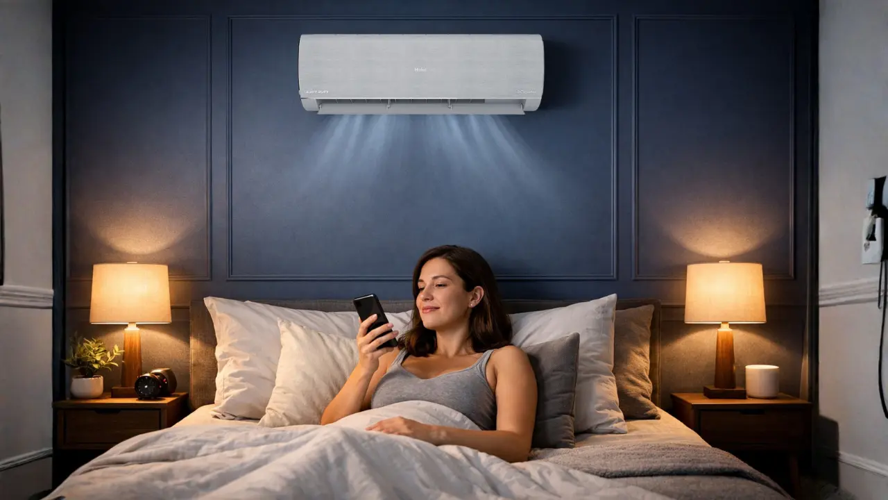 Directional AC Cooling Enhances Sleep Quality