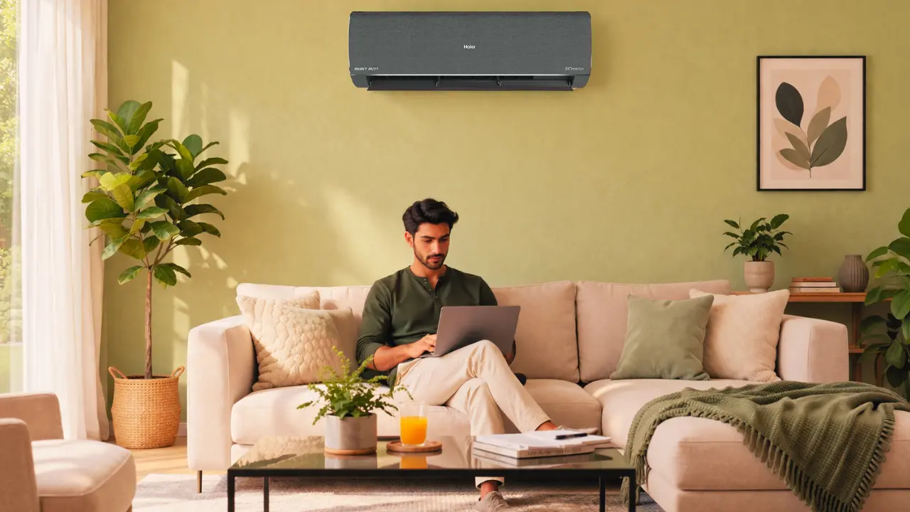 Enjoy AC comfort with scheduled Intelligence