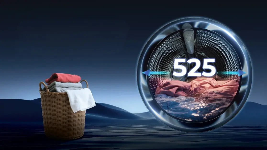 Get Larger capacity in washing machine