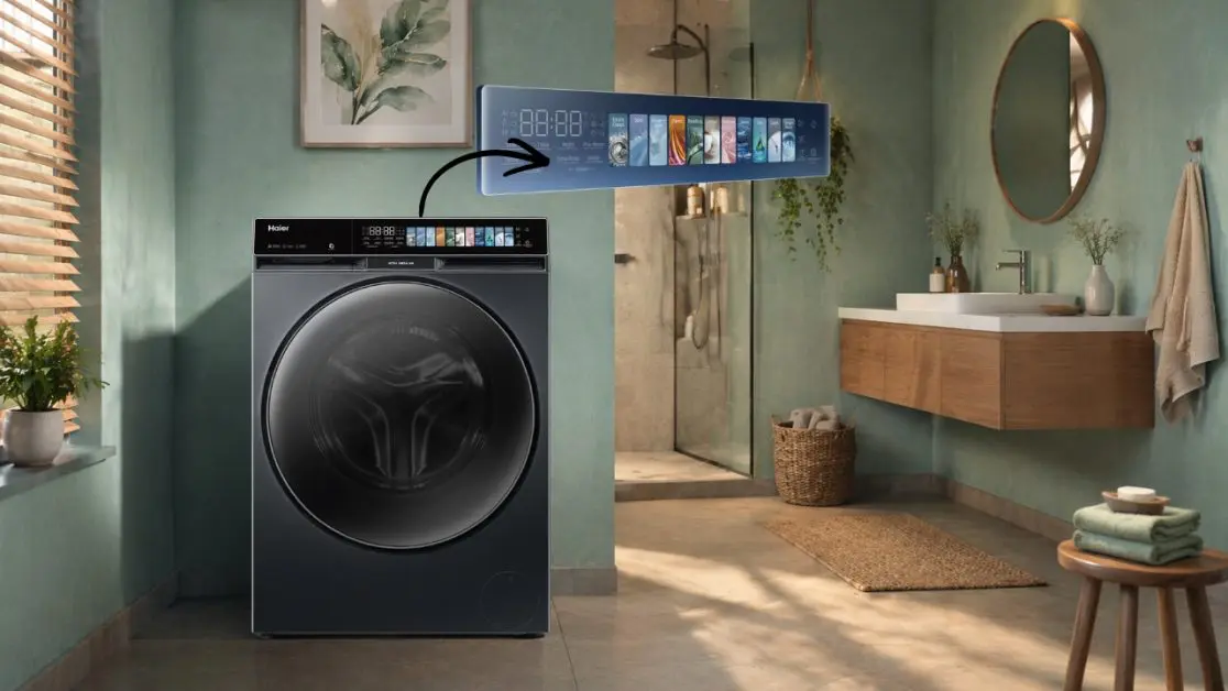 Get Smart Displays in smart washing machine