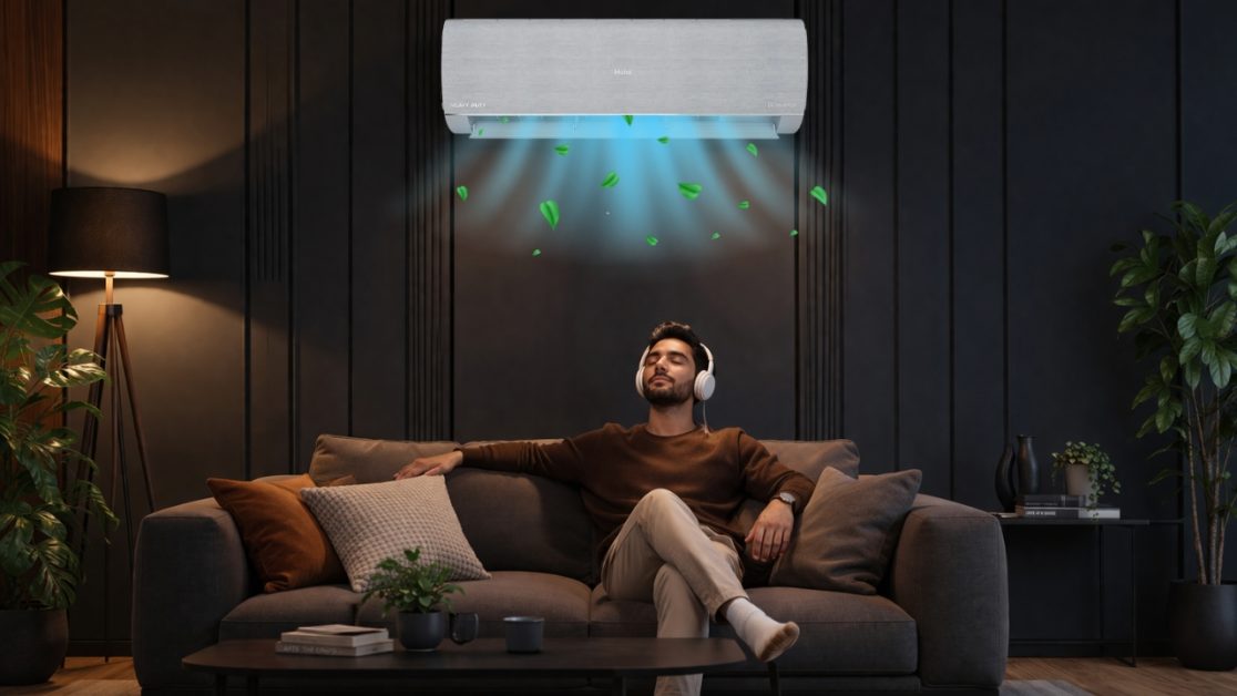 Human presence detection feature in a smart AC
