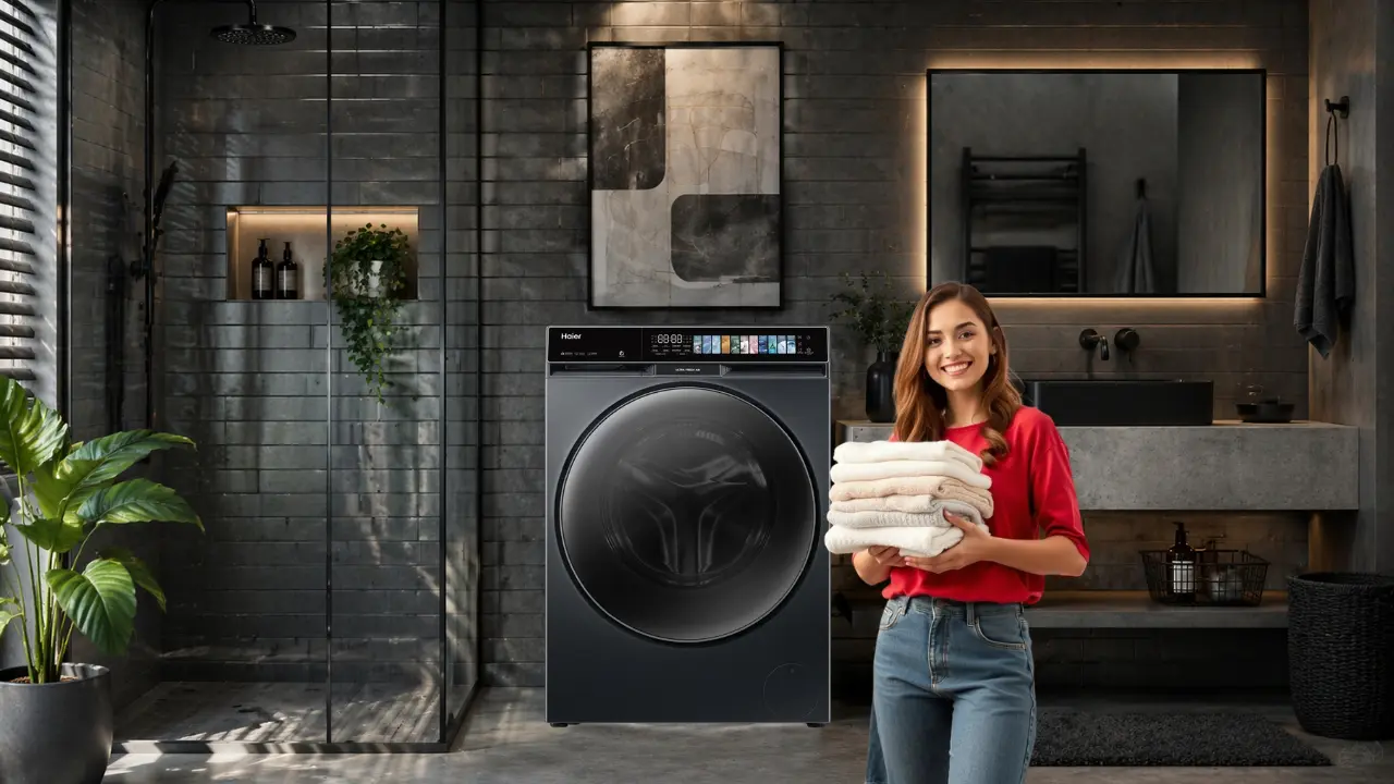 Hygienic Laundry Solutions with perfect washing machine