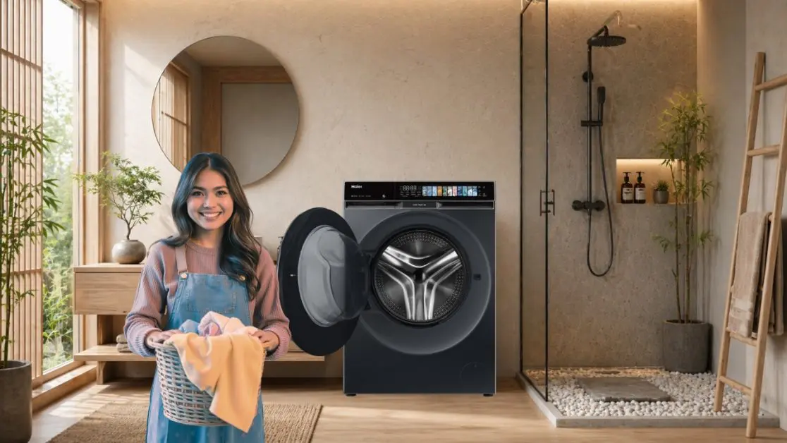 Modern washing machines solve the odour problem