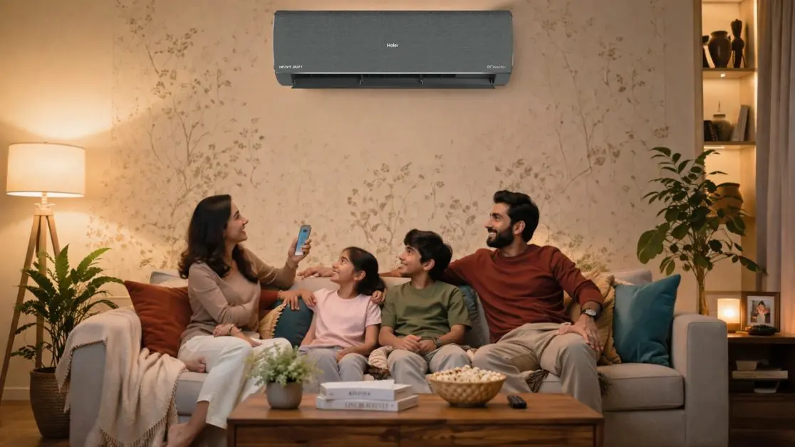 Smart Cooling with AI AC at home
