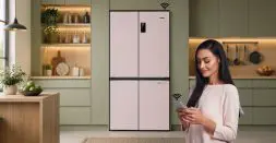 Smart Features in High End Refrigerator