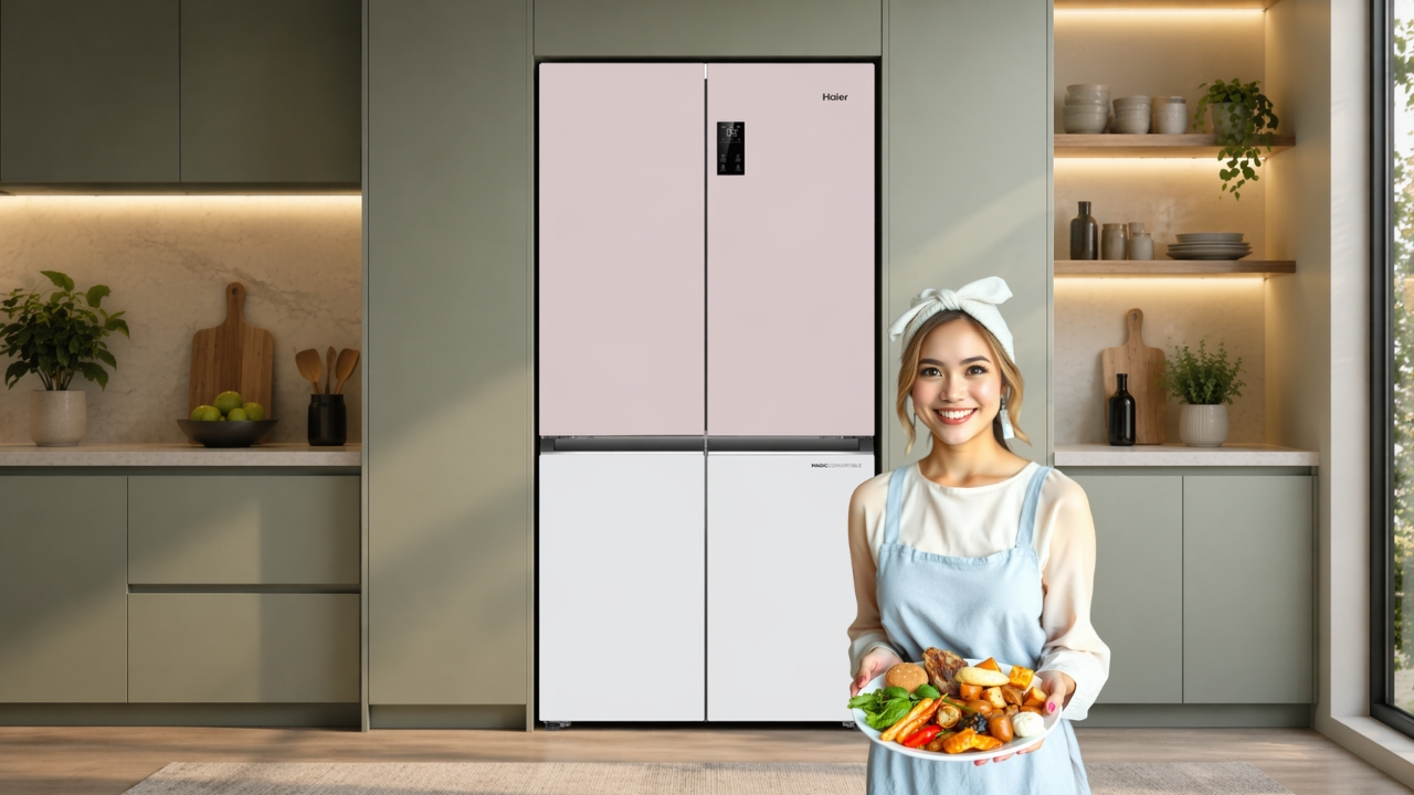 Smart Living with Haier Lumiere Series Refrigerator