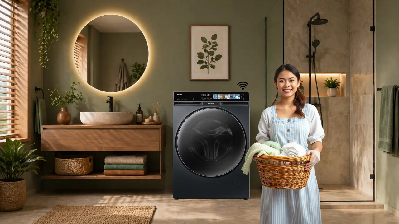 Smart washing machine for modern homes