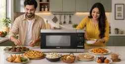 This microwave can handle all cooking needs