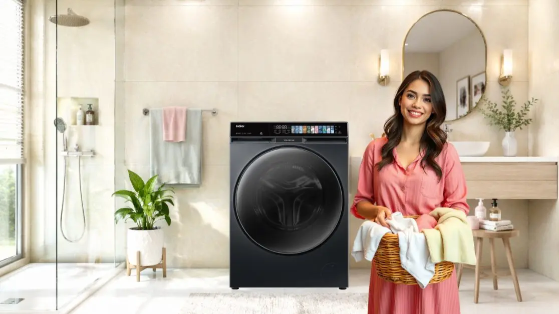 Wash with Smart washing machine