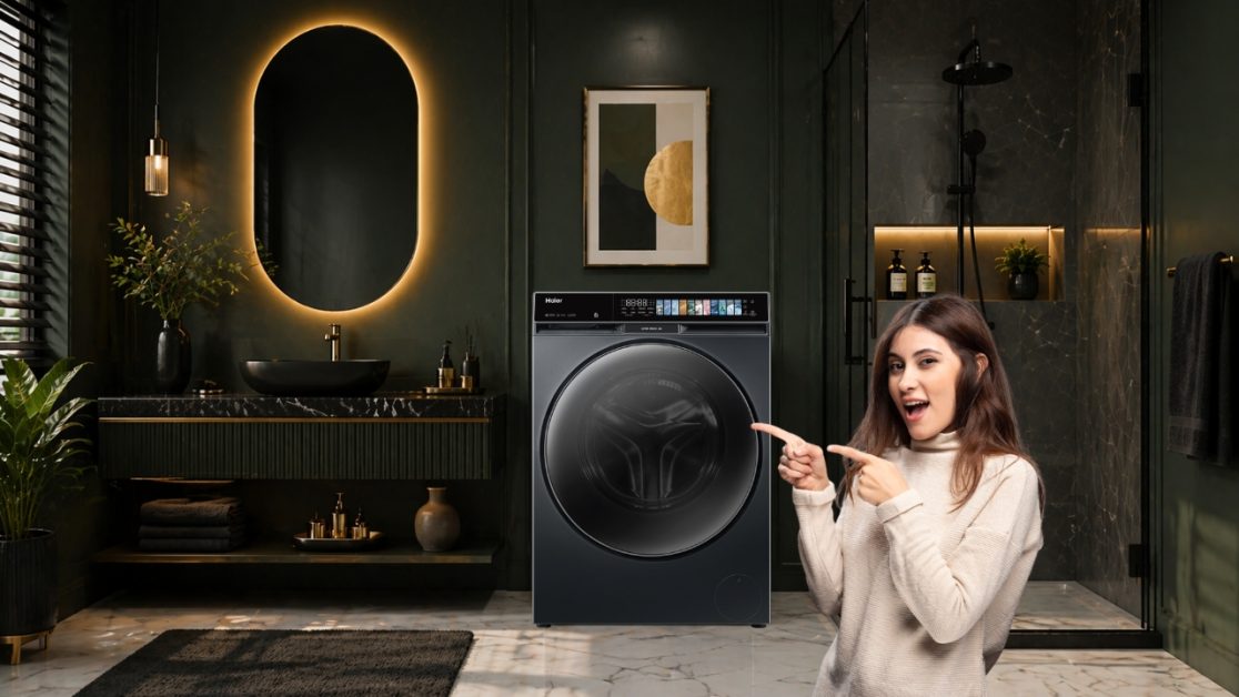 Washing machine with Colorful Touch Panel