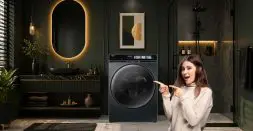 Washing machine with Colorful Touch Panel