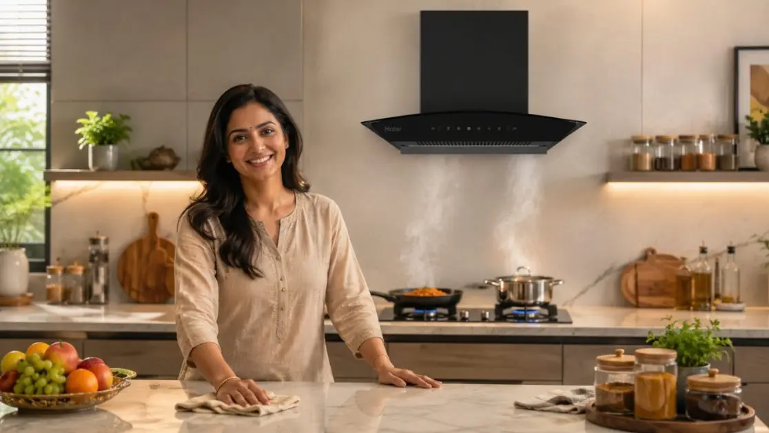 Control kitchen smoke with perfect chimney