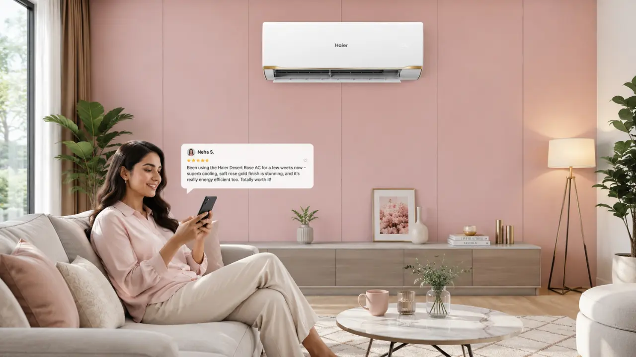 Customer Reviews of Haier Desert Rose ACs